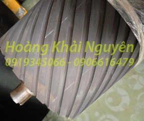 Gia công đắp trục cao su chịu nhiệt