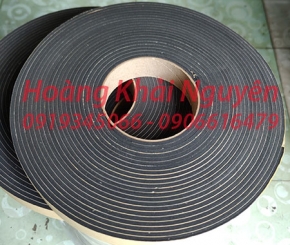 Ron cao su xốp ống gió 25mmx4mmx10m